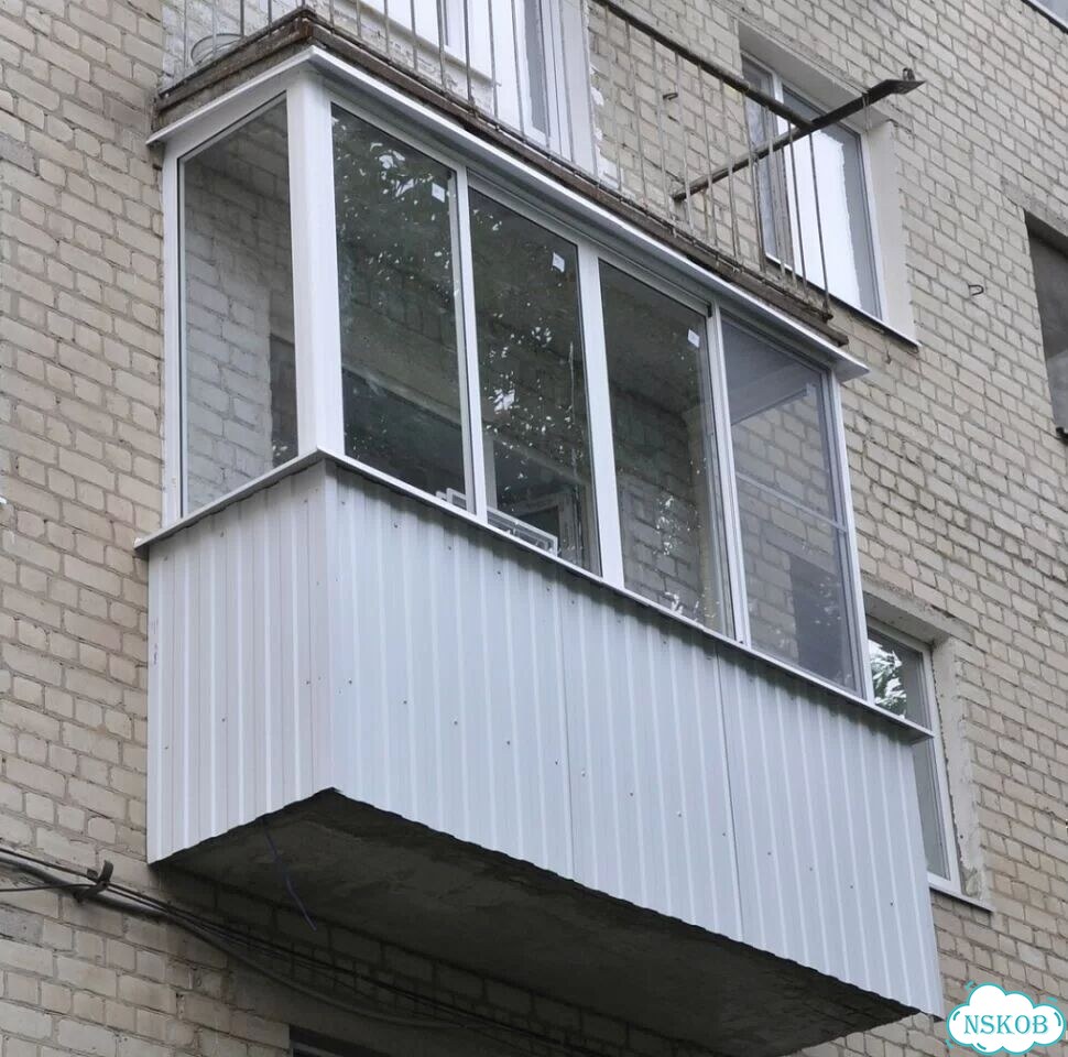 Балкон новый с установкой / Рассрочка фото 5