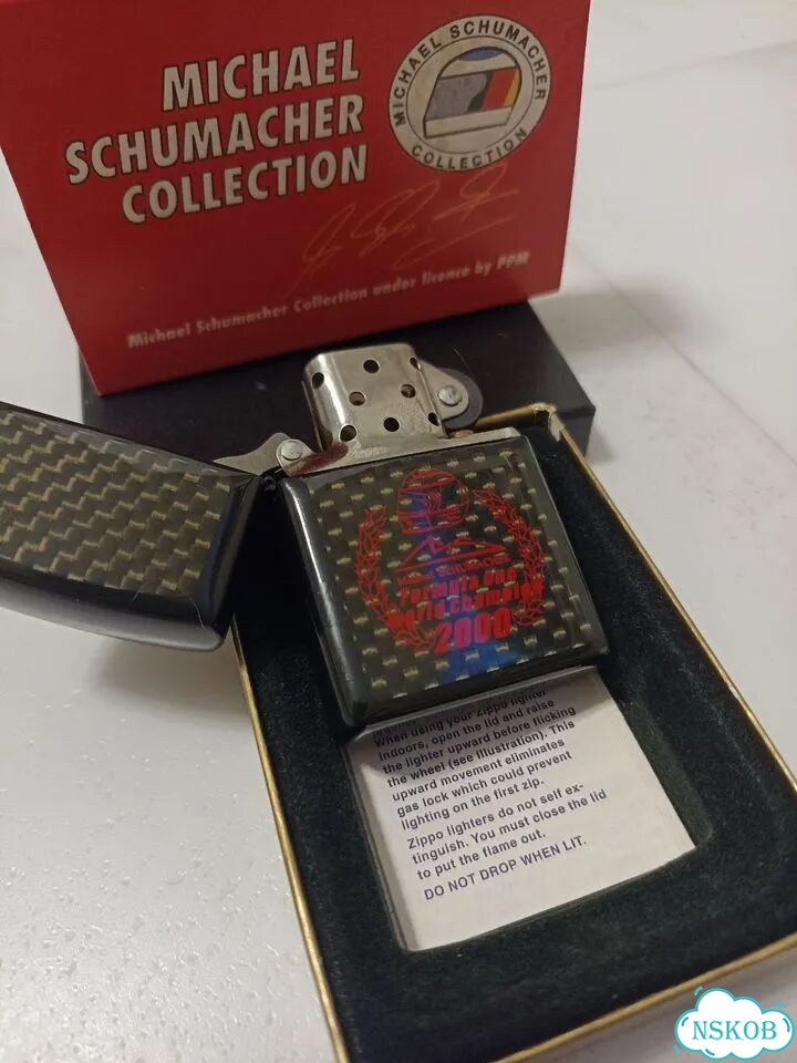 Zippo Michael Schumacher Карбон фото 2