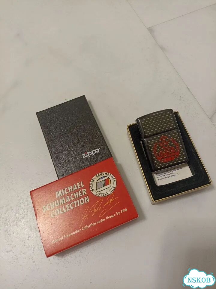Zippo Michael Schumacher Карбон фото 8