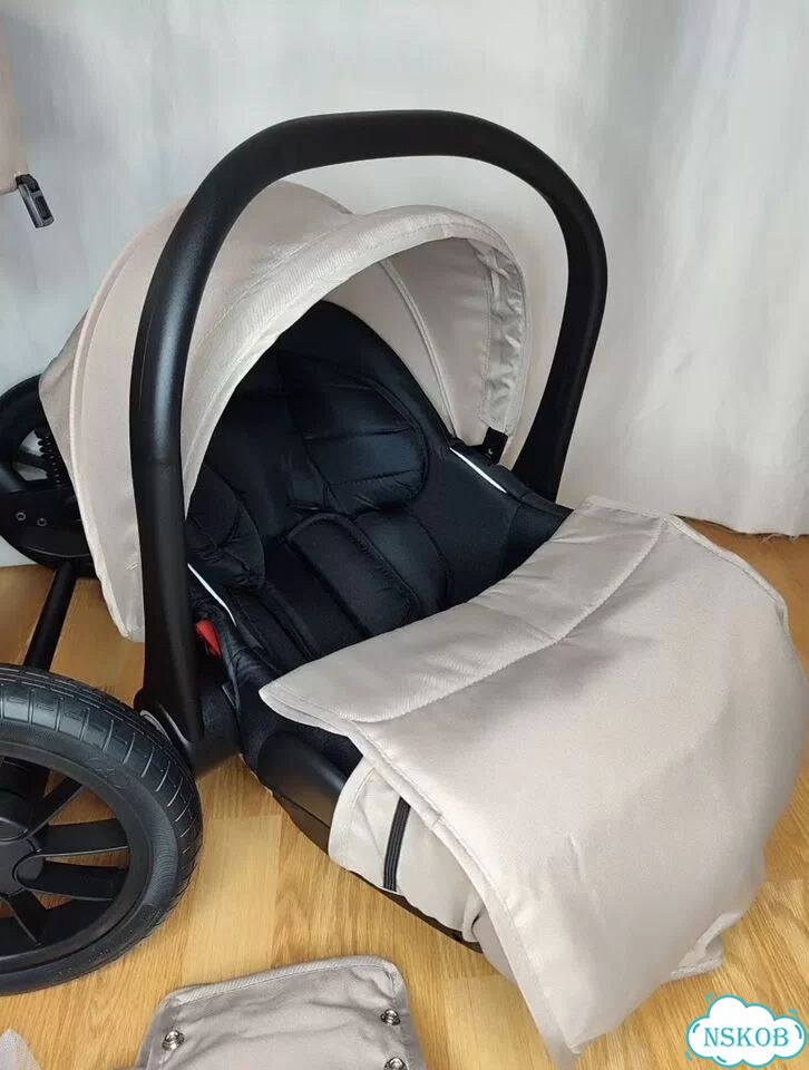 Коляска luxmom 3 в 1 A4 трансформер фото 3
