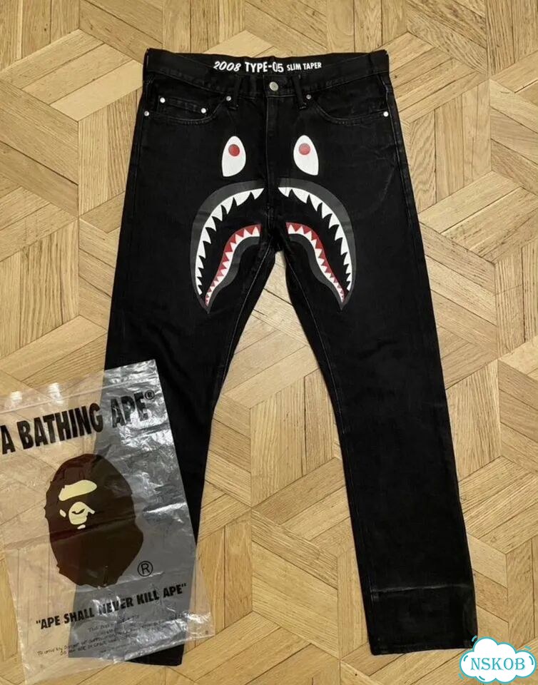 Джинсы bape wgm оригинал фото 1