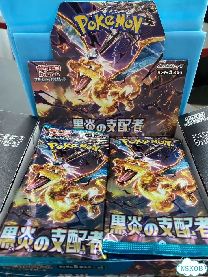 Японские Pokemon TCG: Ruler of Black Flame SV3 фото 1