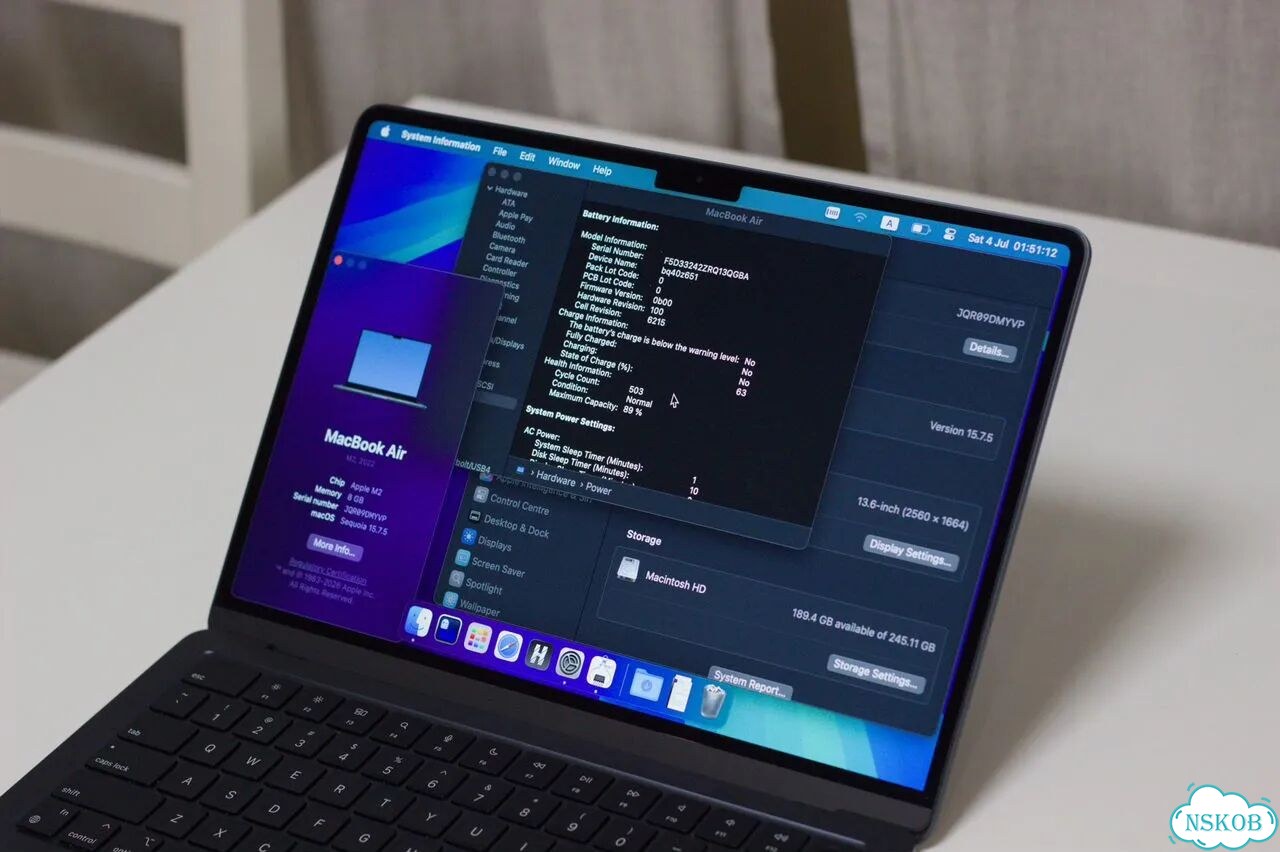 MacBook Air 13 M2 8GB 256GB Midnight фото 2