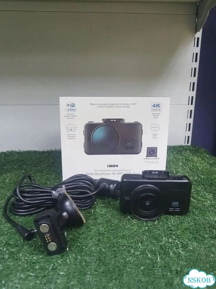 Видеорегистратор ibox roadscan pro 4k wifi gps фото 3