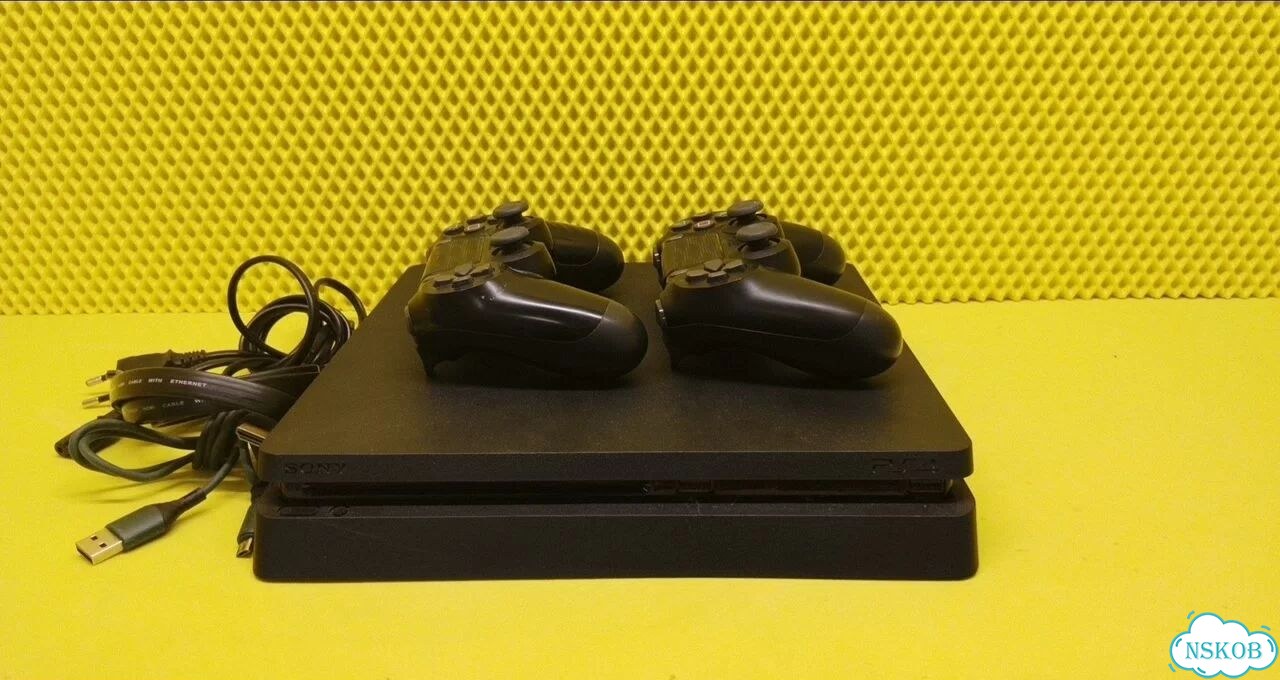 Приставка Sony PlayStation 4 Slim на 1 тб (па77) фото 1
