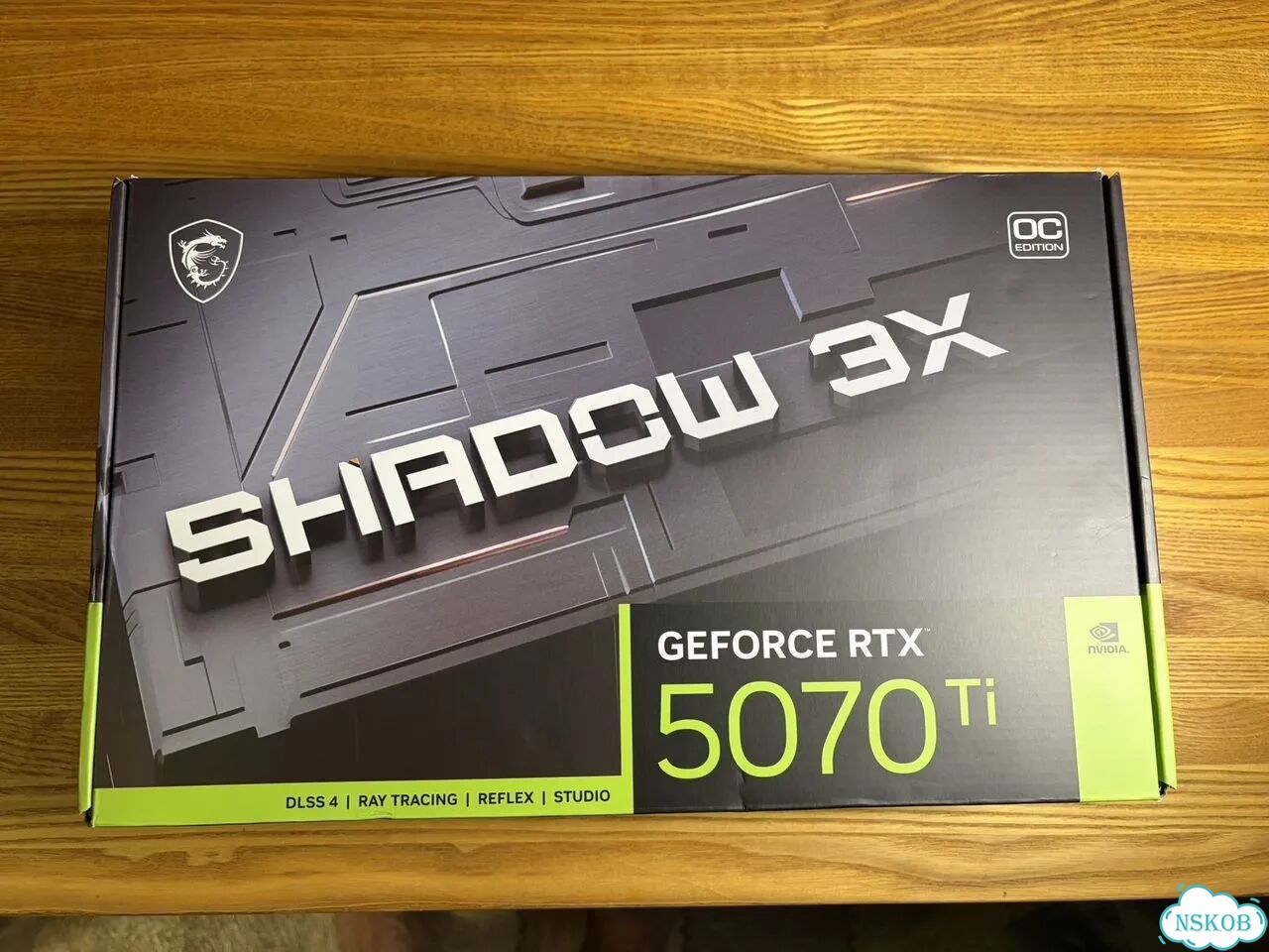 MSI Shadow 3X RTX 5070ti OC фото 3