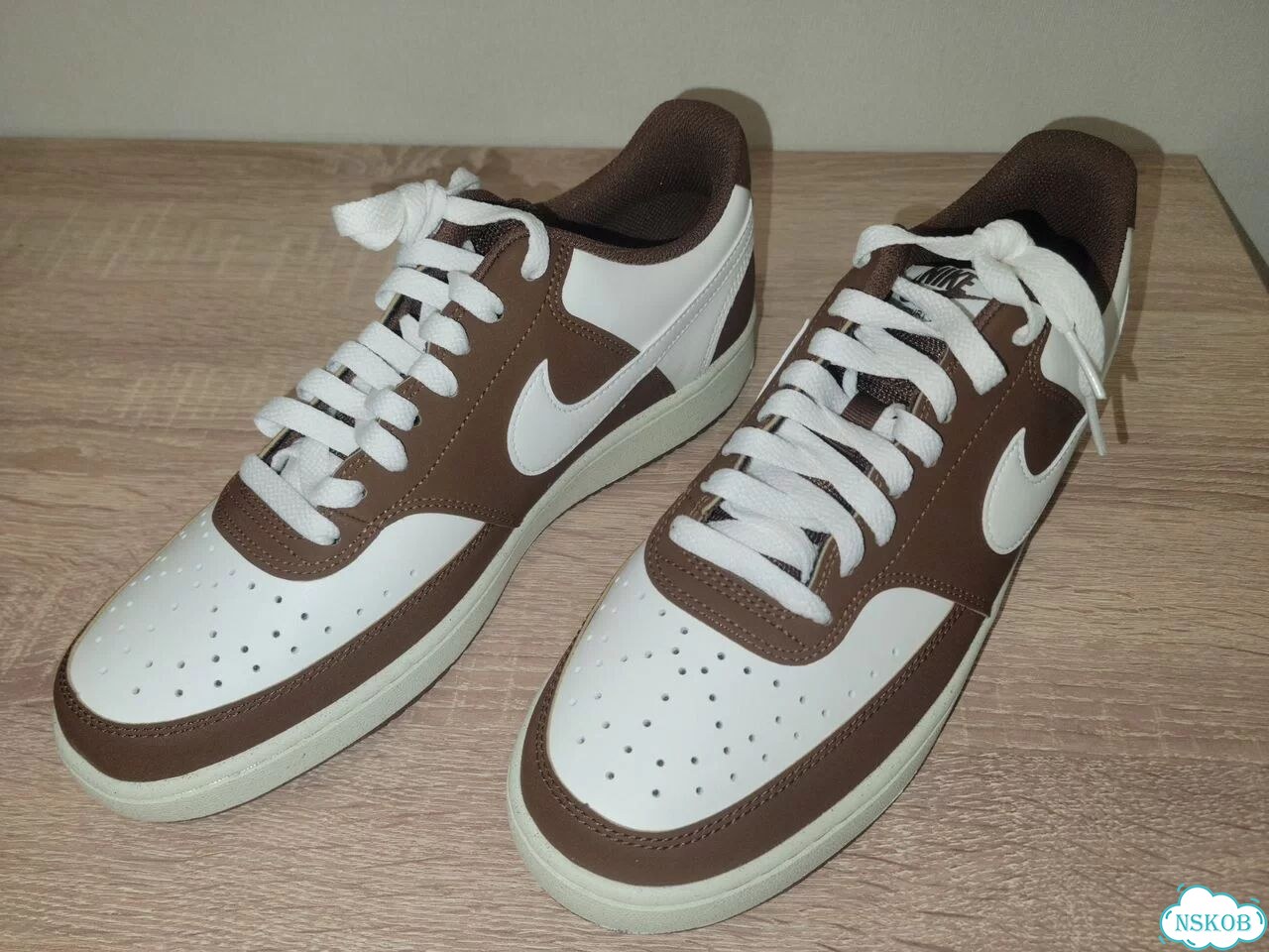 Nike Court Vision Low Sail-Cacao Wow фото 1