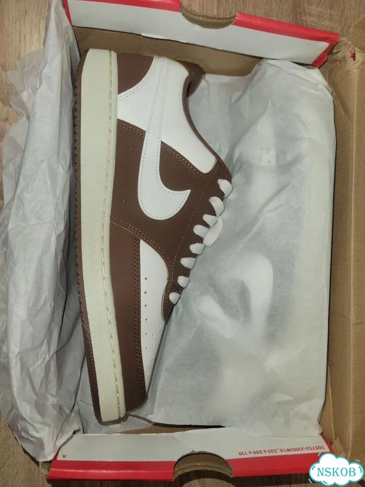 Nike Court Vision Low Sail-Cacao Wow фото 2