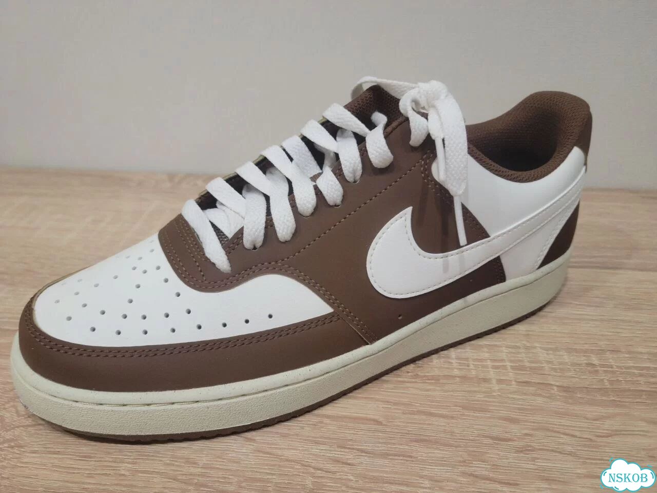 Nike Court Vision Low Sail-Cacao Wow фото 3