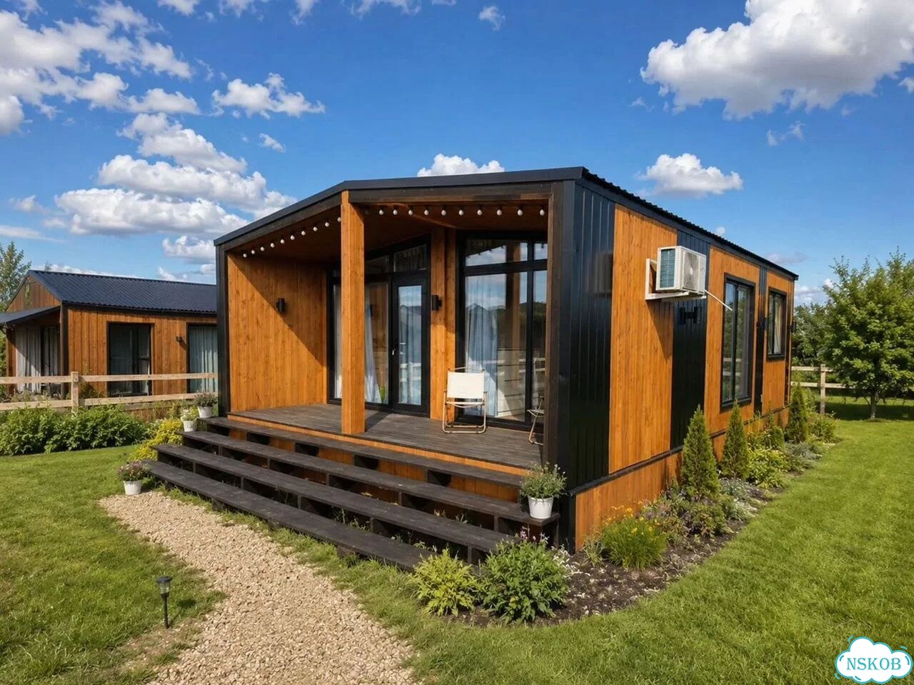 Модульный дом для глэмпинга фото 1