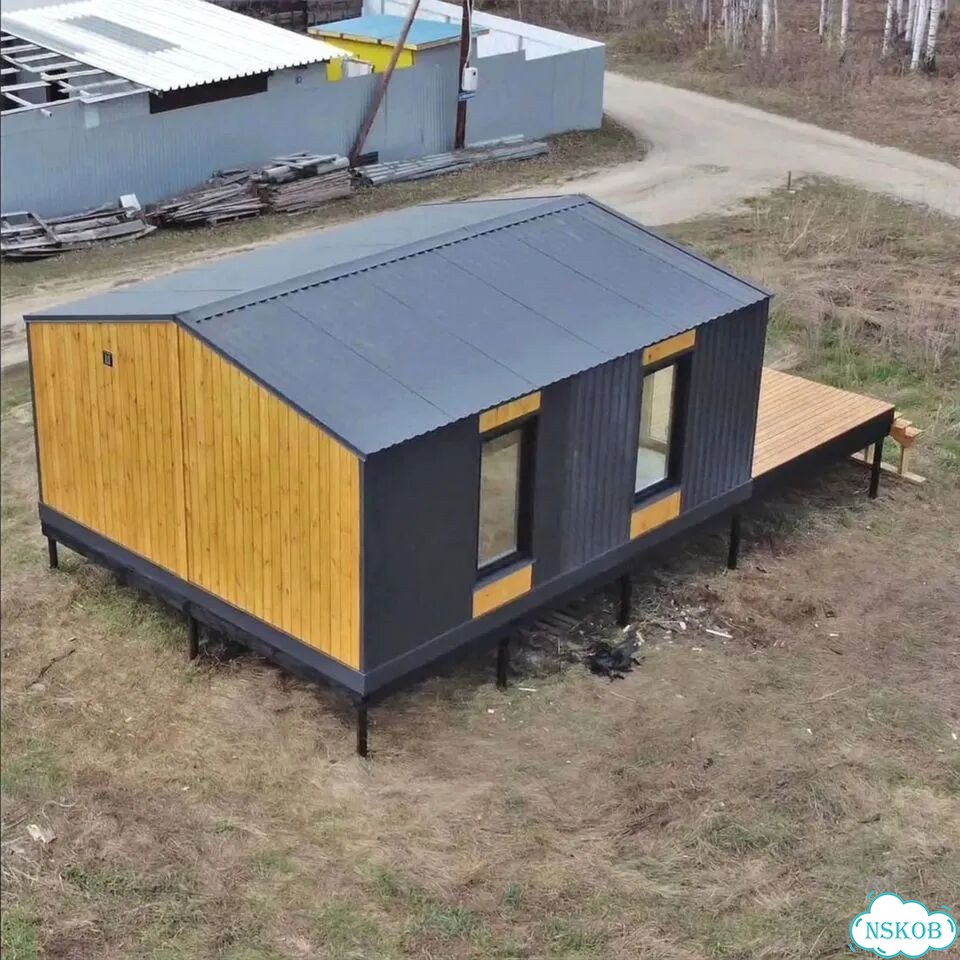 Модульный дом из бытовок фото 6
