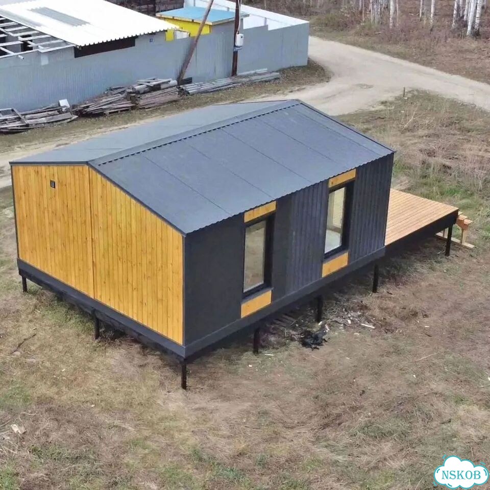 Модульный дом из бытовок фото 6