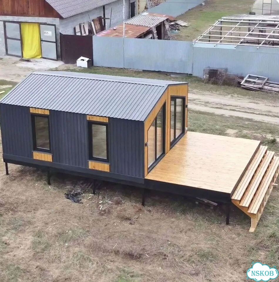 Модульный дом из бытовок фото 7