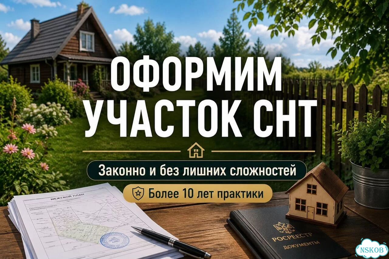 Земельный юрист / Оформление участка СНТ фото 1