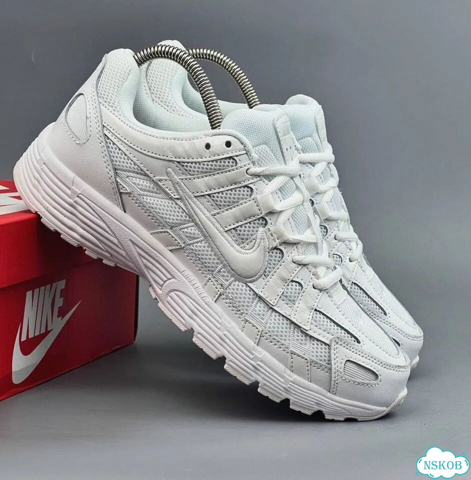 Кроссовки Nike P6000 white фото 1