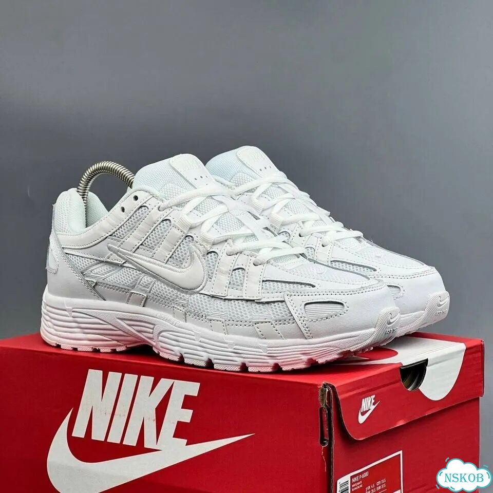 Кроссовки Nike P6000 white фото 2