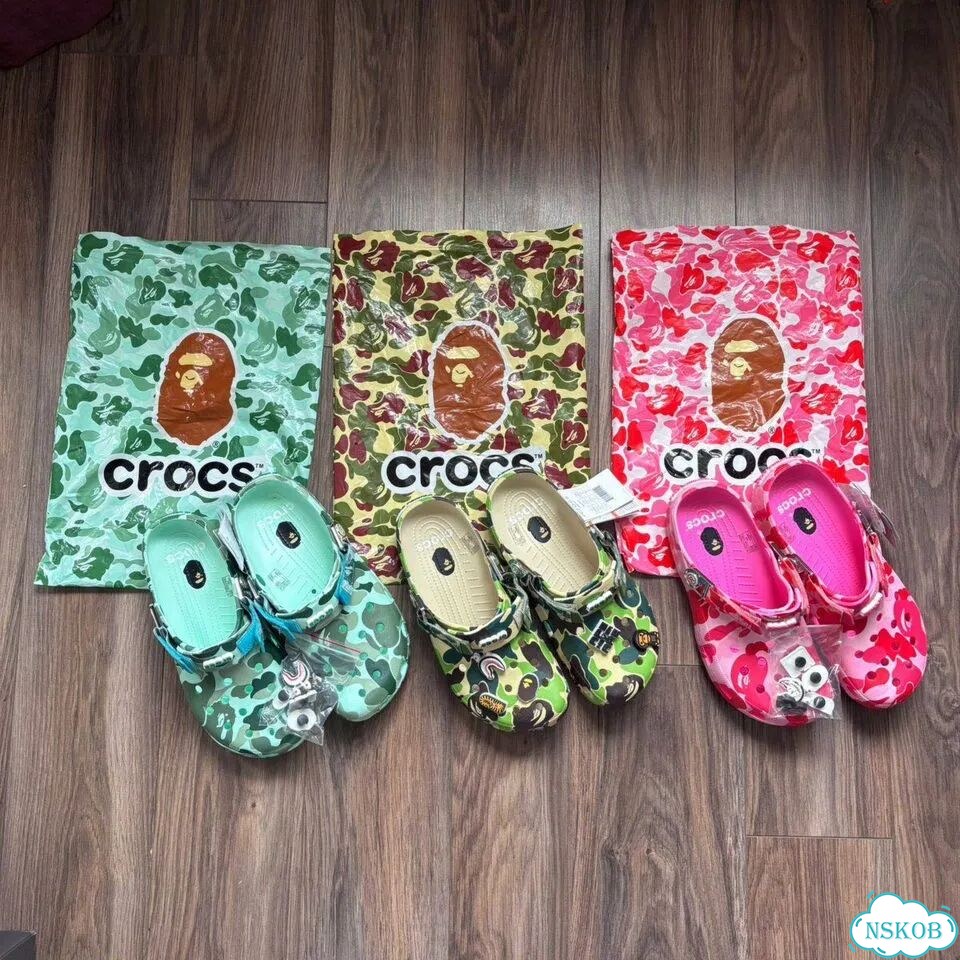 Crocs Bape фото 1