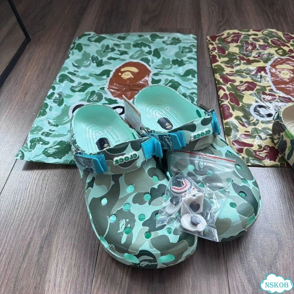 Crocs Bape фото 3
