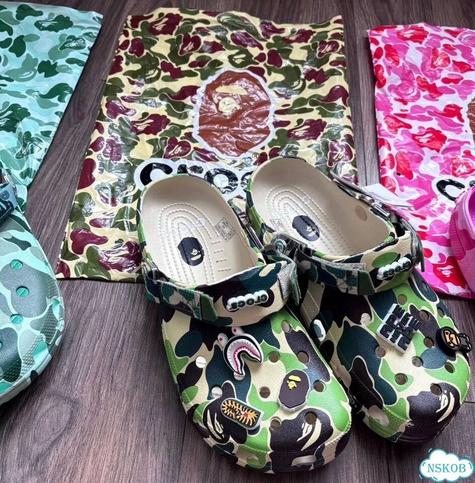Crocs Bape фото 4