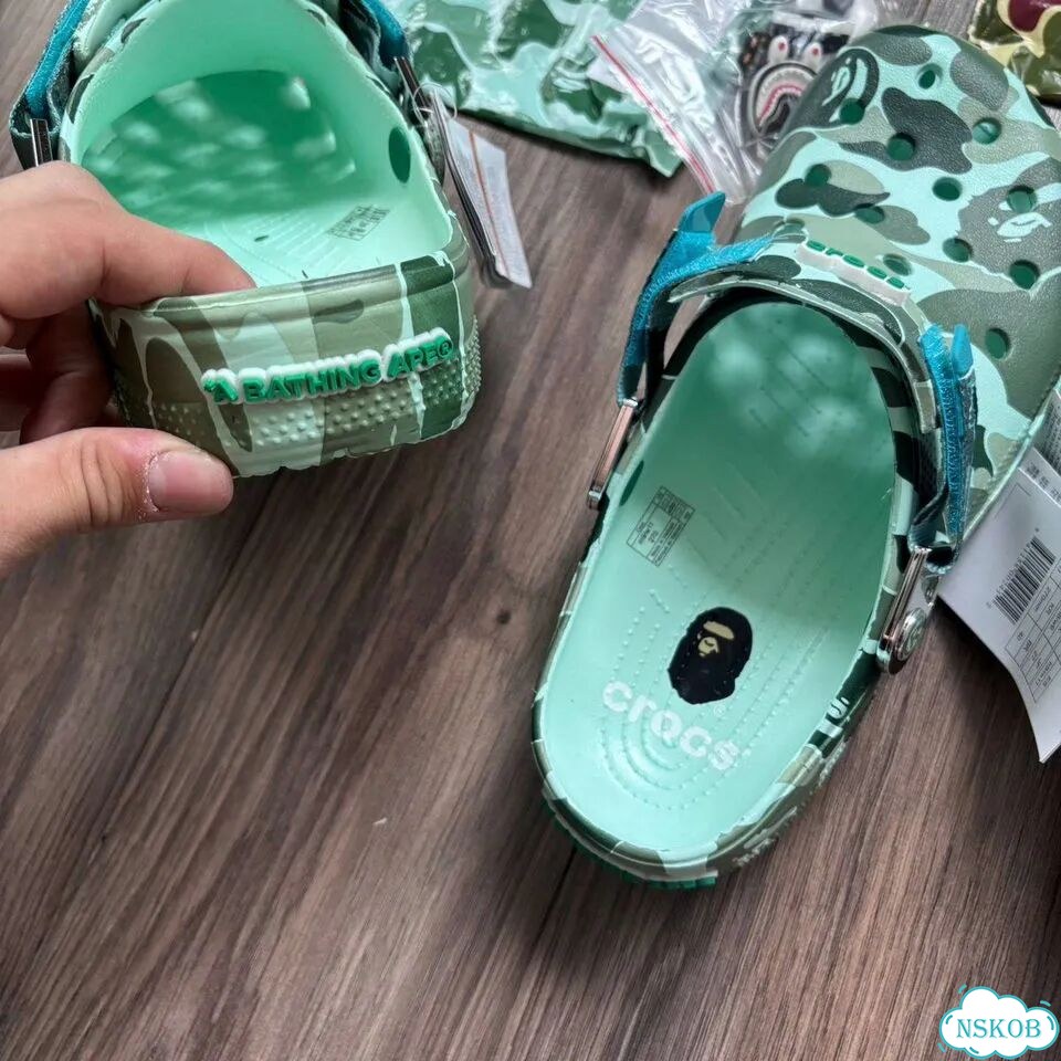 Crocs Bape фото 8
