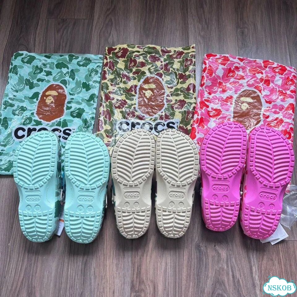 Crocs Bape фото 9