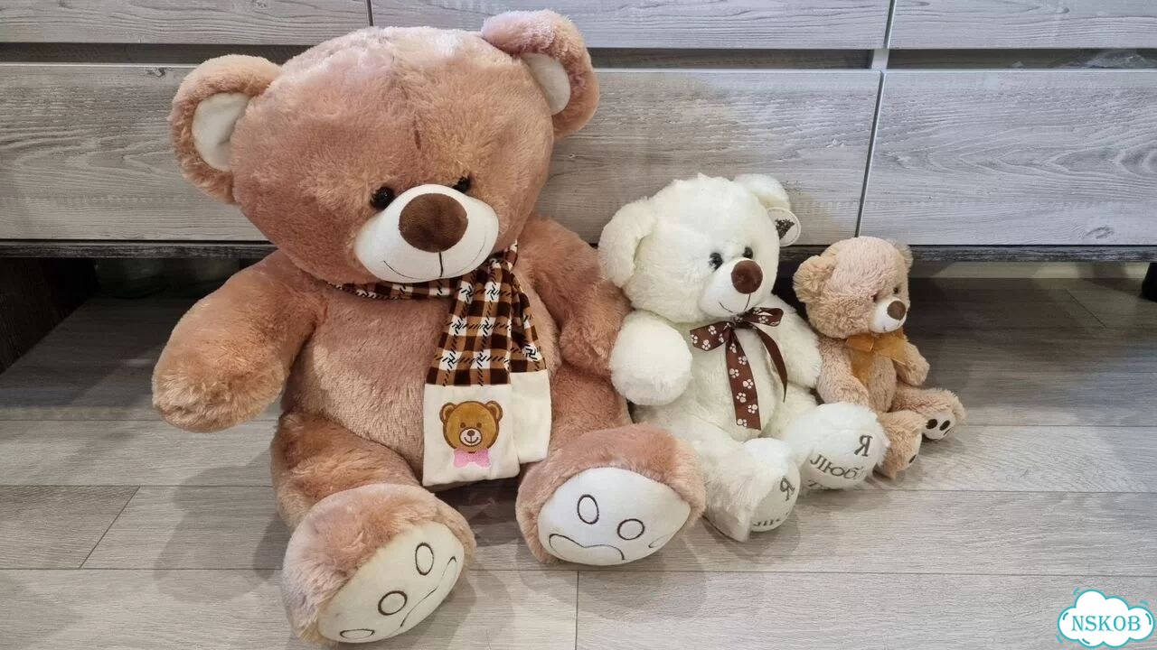 Плюшевый медведь новый фото 2
