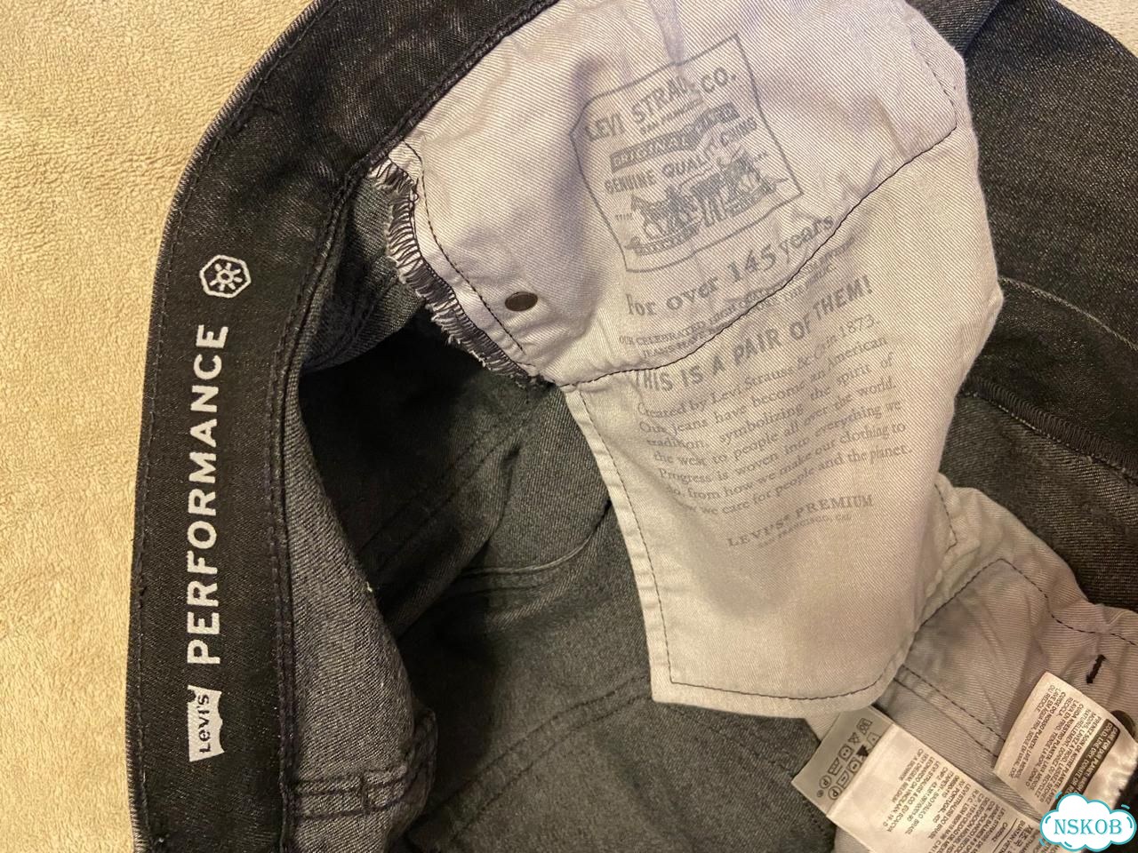 Мужские оригинальные джинсы Levi's 511 W31 L32 фото 10