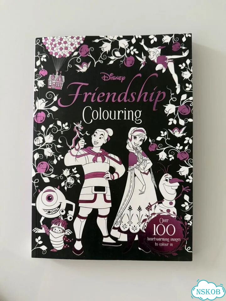 Раскраска Disney Friendship Colouring Book Дисней фото 2