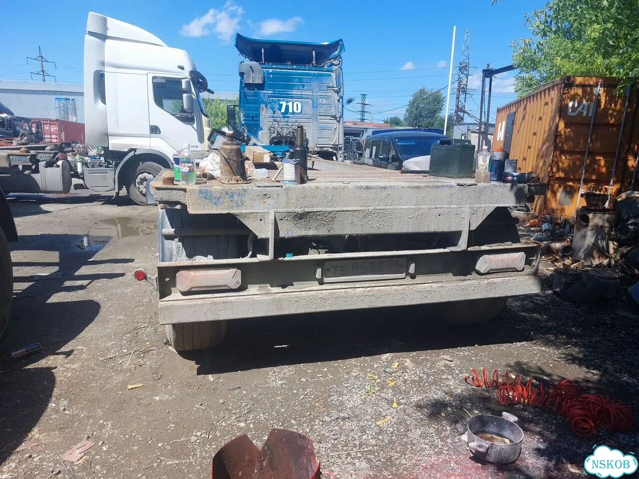 Полуприцеп контейнеровоз Тонар 97462, 2007 фото 4
