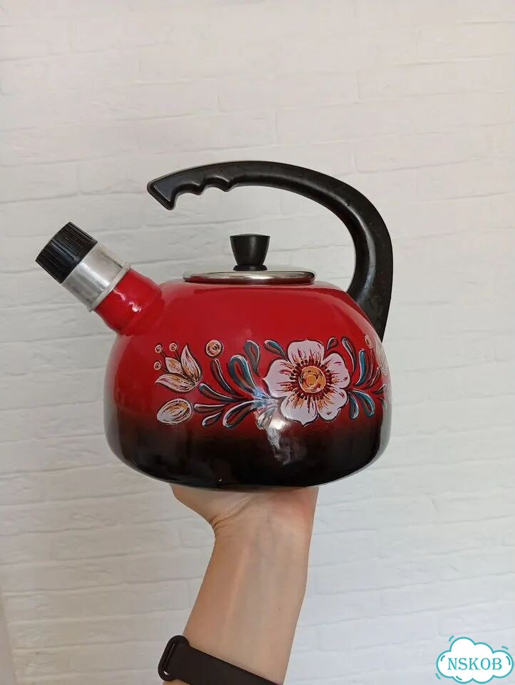 Чайник со свистком СССР фото 1