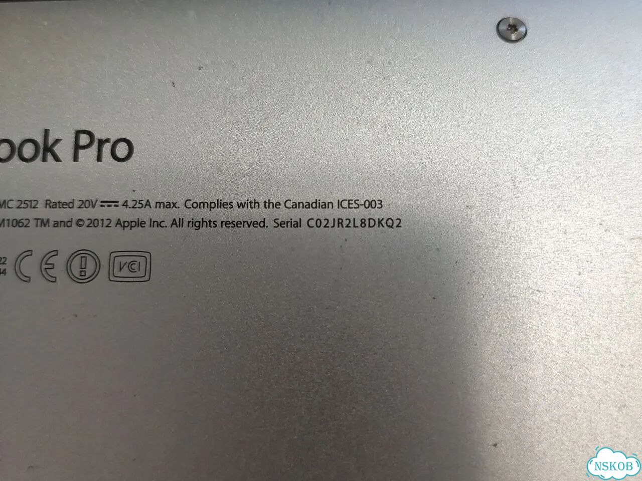 MacBook Pro 2012 не рабочий фото 7