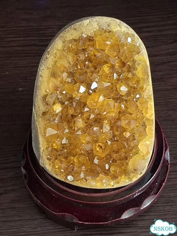 Друза цитрина 982г фото 2