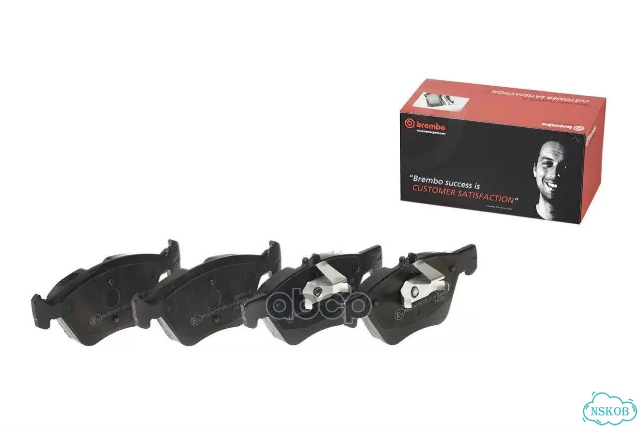 Колодки тормозные передние P50075 Brembo фото 1