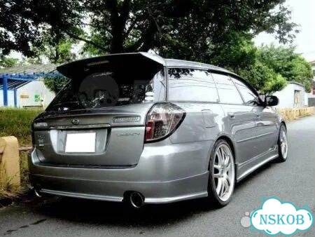 Задняя накладка обвес Subaru Legacy BP фото 3