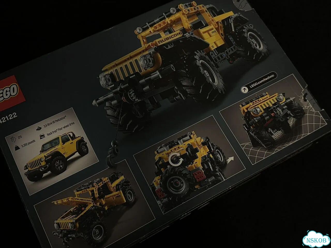 Lego technic 42122 Jeep Wrangler фото 9