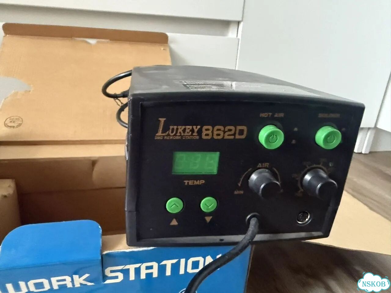Паяльная станция Lukey 862d новая фото 2