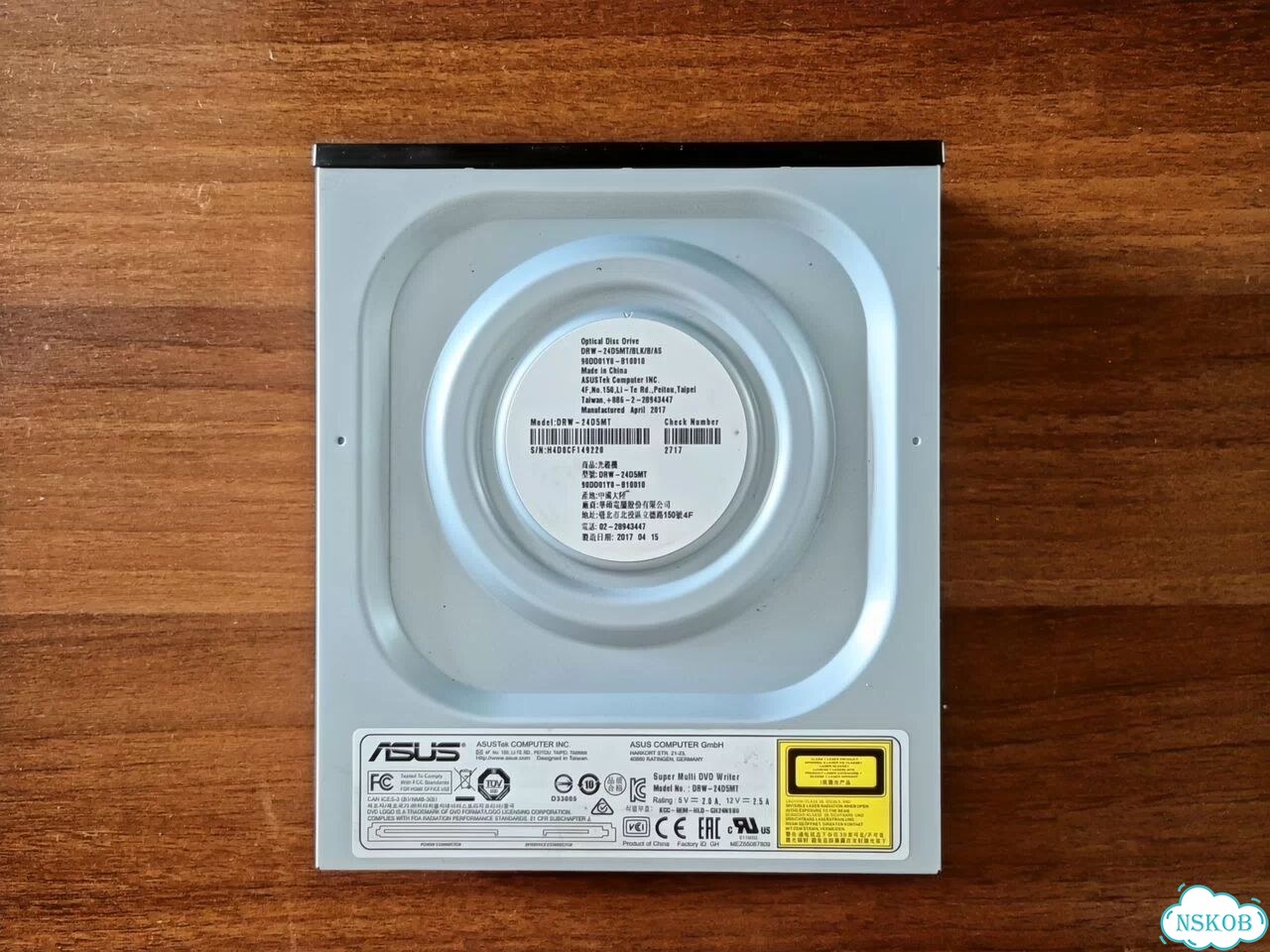 Привод DVD-RW asus DRW-24D5MT фото 1