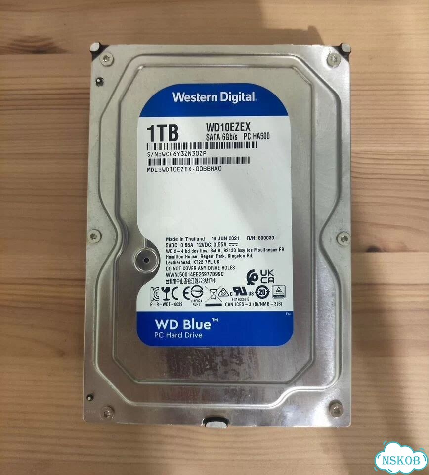 1 тб Жесткий диск WD Blue фото 1