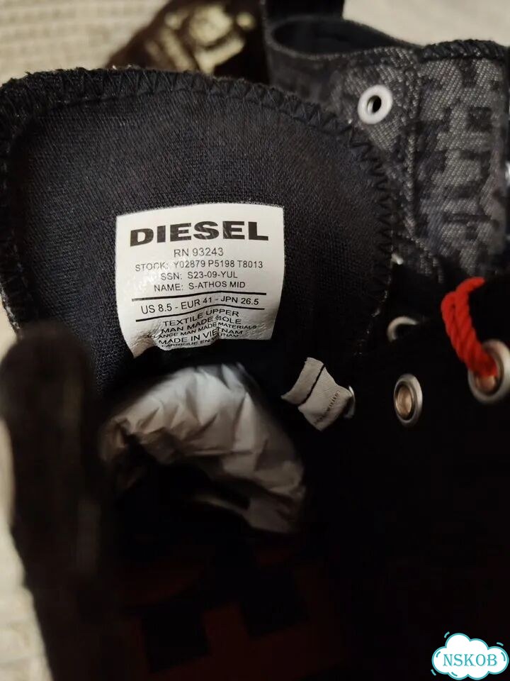 Кеды Diesel оригинал 41 размер фото 6