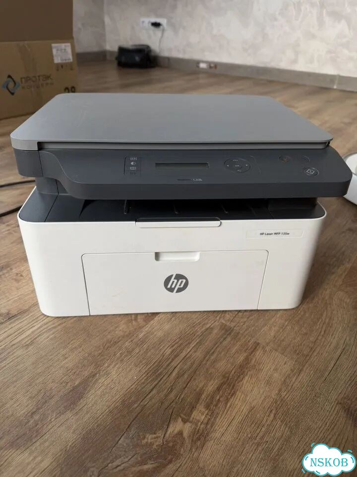 HP Laser MFP 135w лазерное мфу с Wi-Fi фото 1