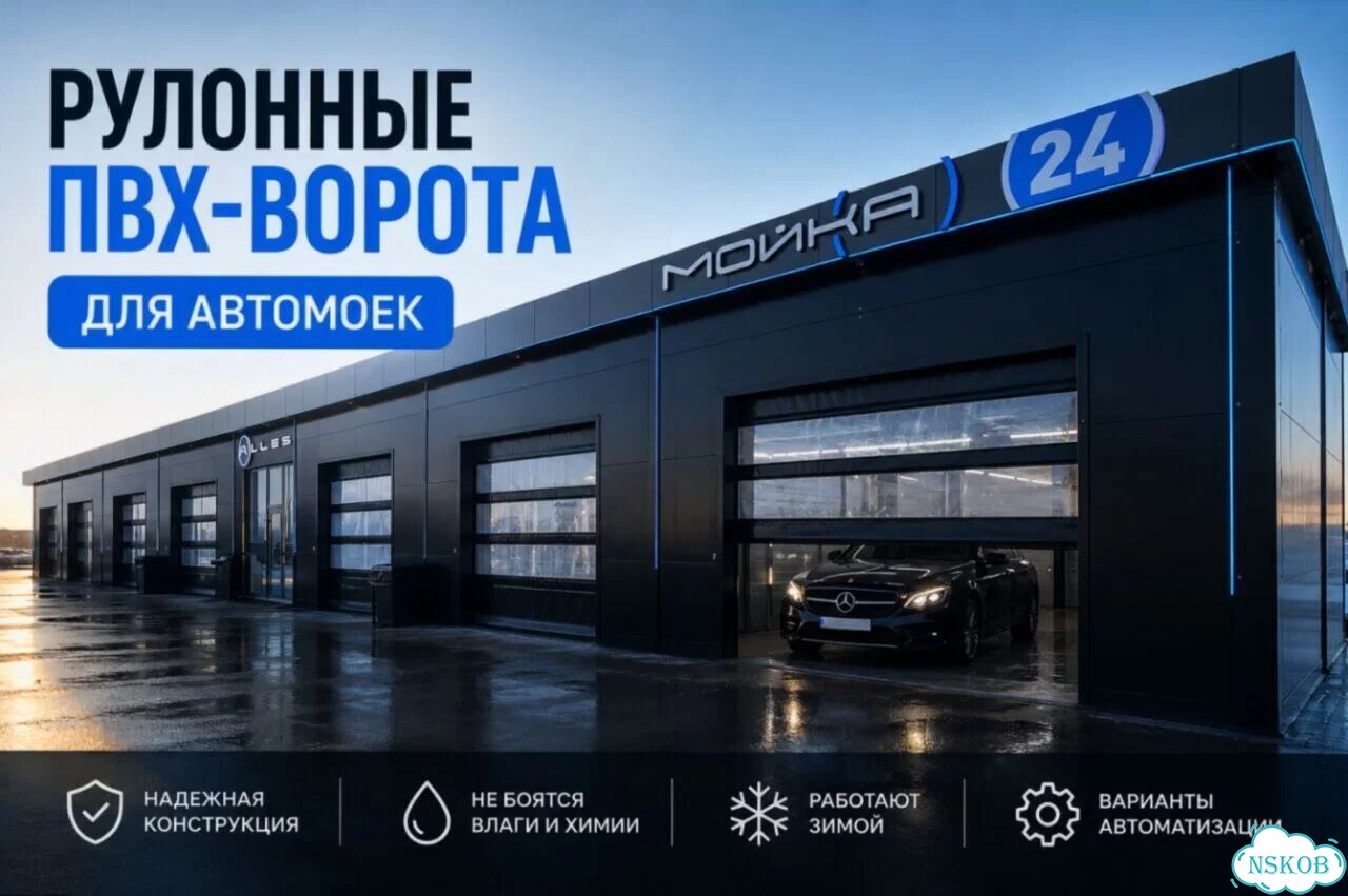 Рулонные пвх ворота фото 1