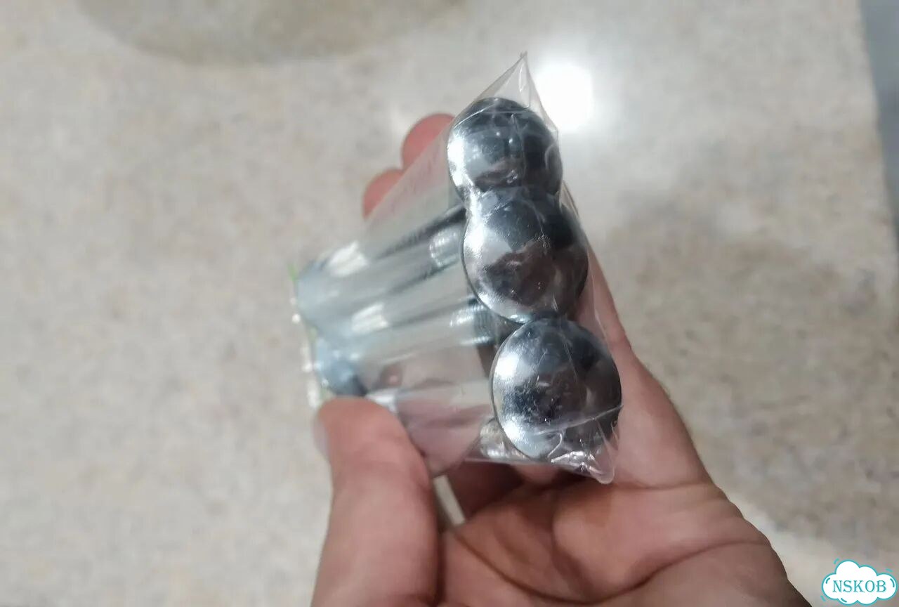 Болт мебельный М8 * 80 фото 5