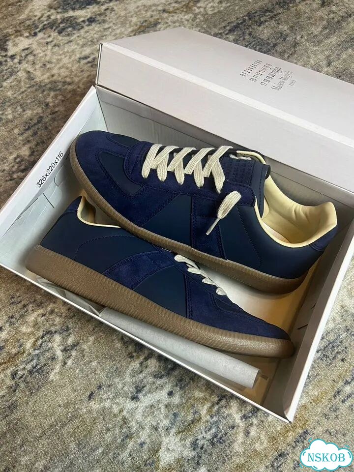Кеды Maison Margiela replica синие фото 2