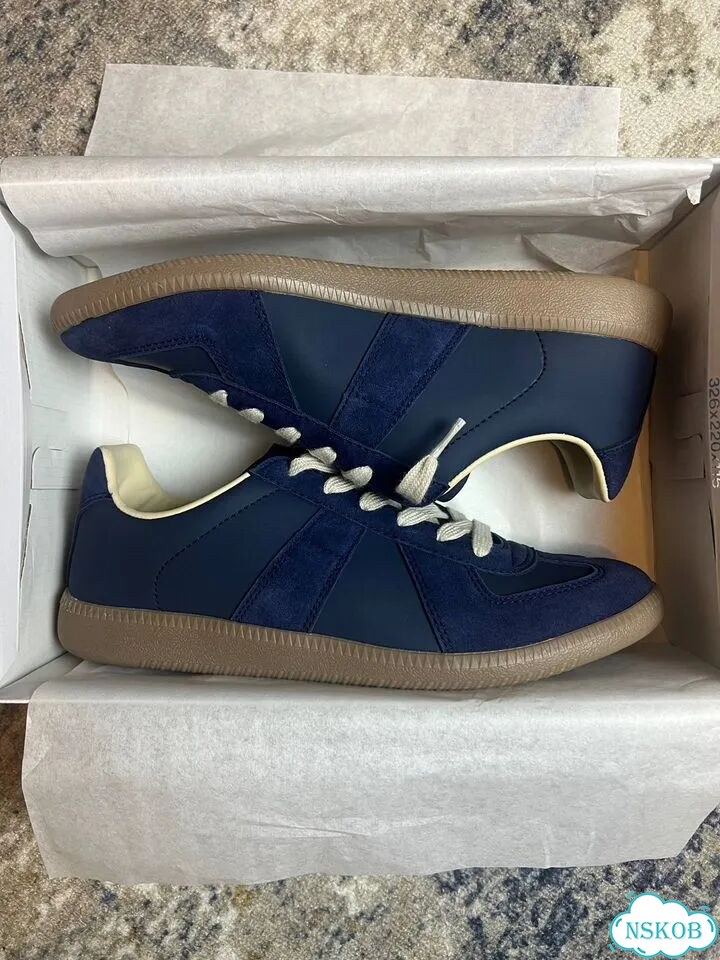 Кеды Maison Margiela replica синие фото 3