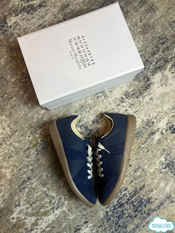 Кеды Maison Margiela replica синие фото 4