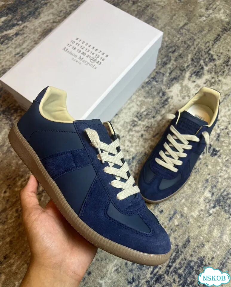 Кеды Maison Margiela replica синие фото 5