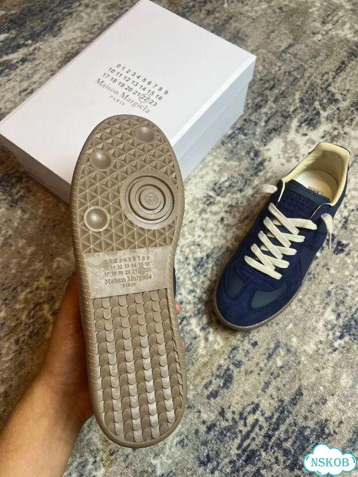 Кеды Maison Margiela replica синие фото 6