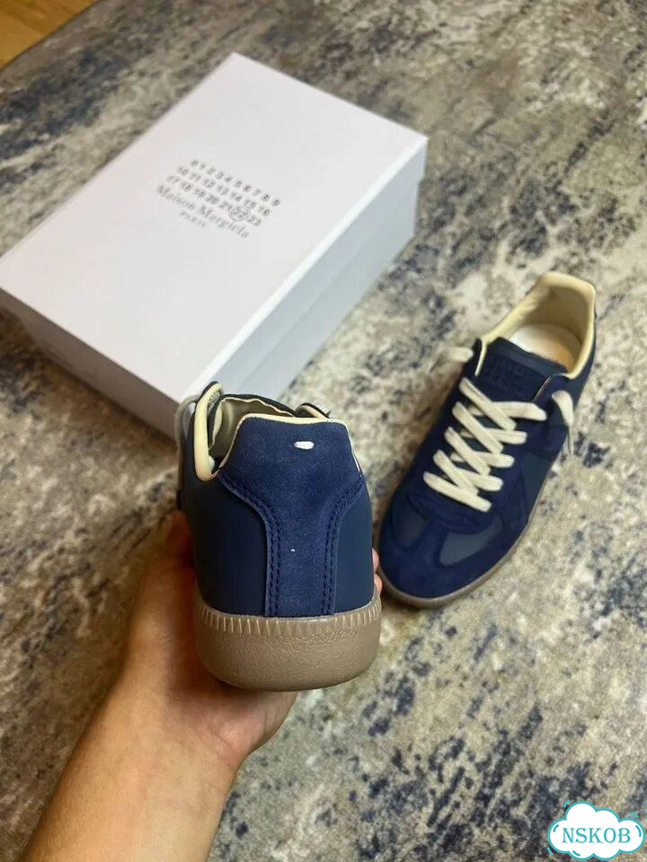 Кеды Maison Margiela replica синие фото 7