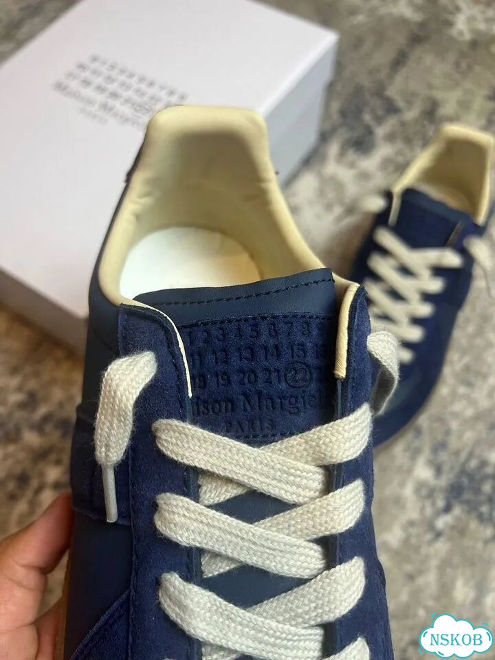 Кеды Maison Margiela replica синие фото 9