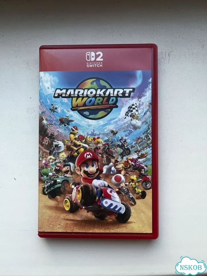 Mario Kart World switch 2 картридж фото 1